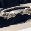 Solid Sterling Silver Horse Bracelet - Image 5