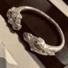 Solid Sterling Silver Horse Bracelet - Image 8