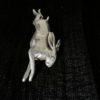 Solid Sterling Silver Hare Pendant - Image 4
