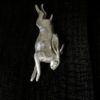 Solid Sterling Silver Hare Pendant - Image 5