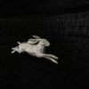 Solid Sterling Silver Hare Pendant - Image 6