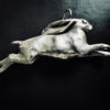 Solid Sterling Silver Hare Pendant - Image 10