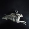 Solid Sterling Silver Hare Pendant - Image 14