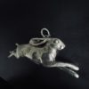 Solid Sterling Silver Hare Pendant - Image 15