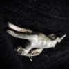 Solid Sterling Silver Hare Pendant - Image 18