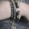 Solid Sterling Silver Horse Bracelet - Image 14