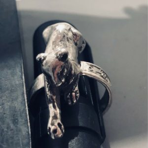 Sterling Silver Cat Ring