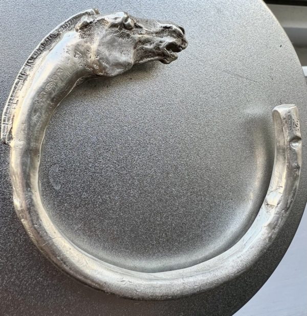 Solid Sterling Silver Horse Bracelet