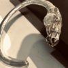 Solid Sterling Silver Large Horse Bracelet - Image 5