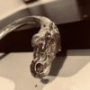 Solid Sterling Silver Large Horse Bracelet - Image 8