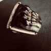 Whitby Jet Paw Ring - Image 3